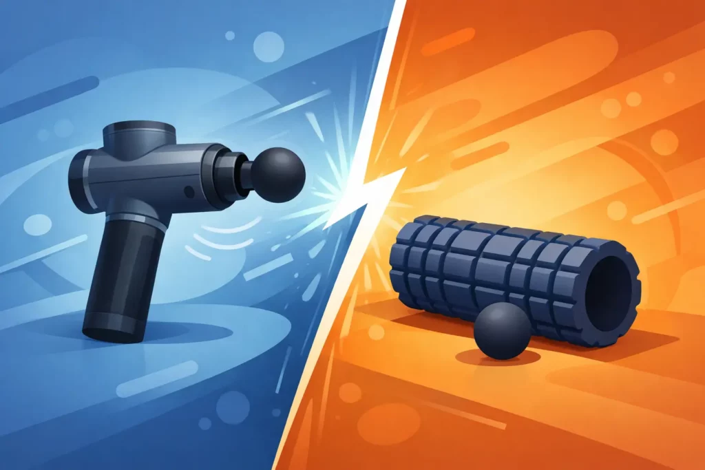 Massage Gun vs Foam Roller: Which Wins?